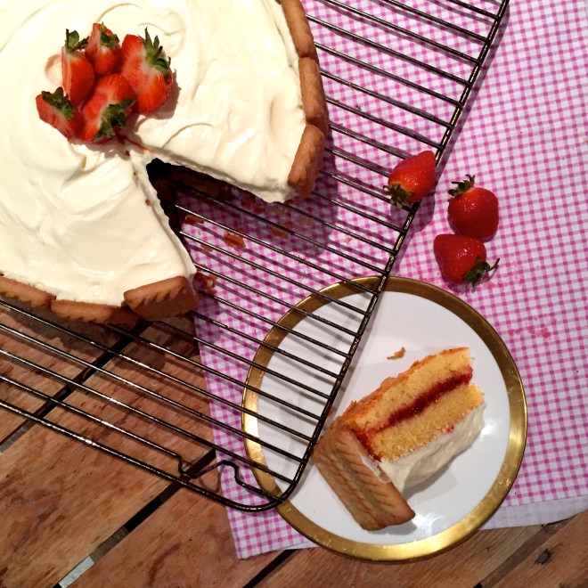 HEAT COOKS THE BOOKS: Frances Quinn's Strawberry Shortcake