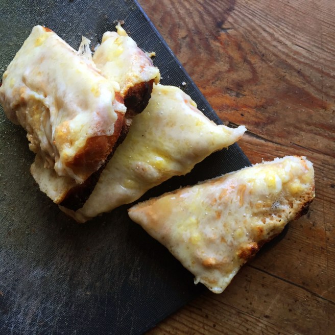 Lizzie Special (Peanut Butter & cheese on Toast)