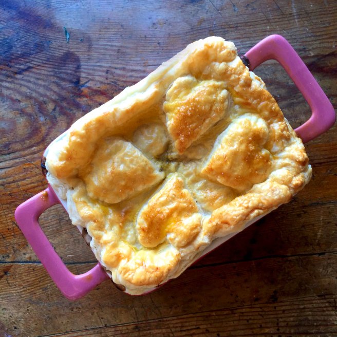 Mini Shallot & Mushroom Pies