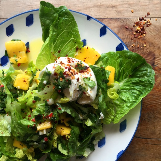 Mango Mozzarella Salad with Chilli & Lime 