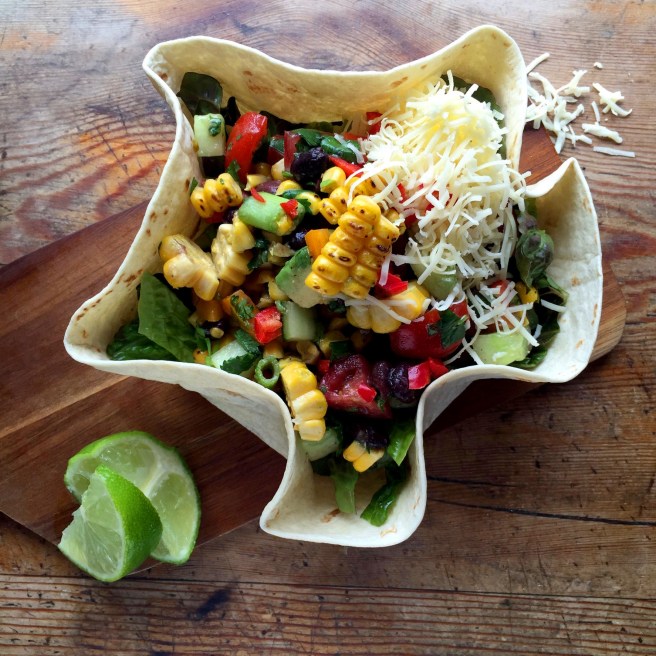 Mexican Tostada Salad