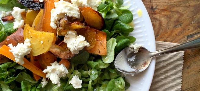 Winter Root Vegetable Salad