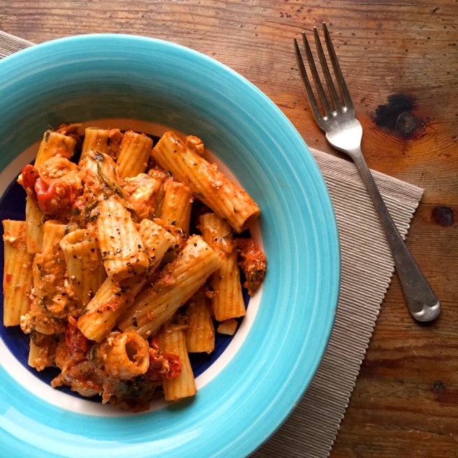 Jamie's Cherry Tomato Rigatoni