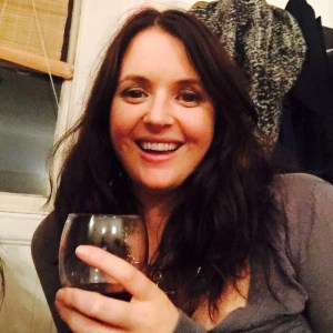 First glass of wine...