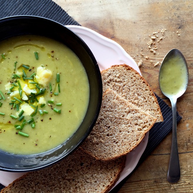 Leek, Potato & Chive Soup