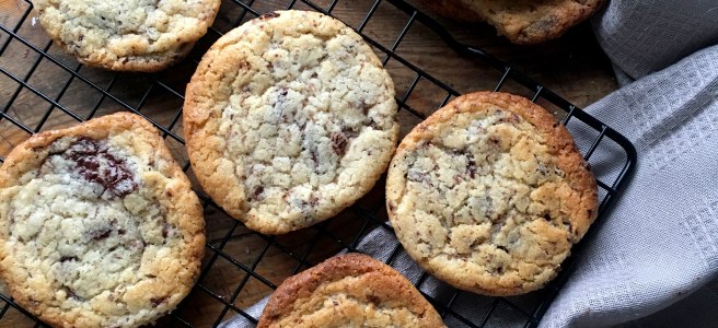 Dark Chocolate Chip Cookies