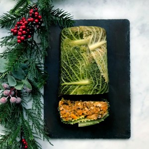 Butternut squash nut roast